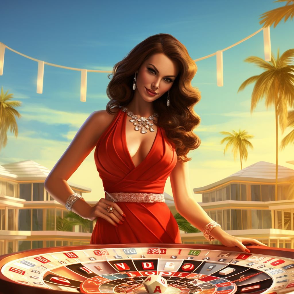 Antarmuka aplikasi bandar sloto yang menampilkan studio live-dealer baccarat dan menu permainan di smartphone